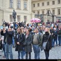 Prague - la releve de la garde du Chateau 034